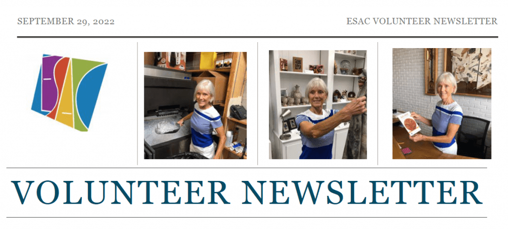 Volunteer Newsletter Sept 2022