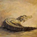 Cat Pope Sepia Gator