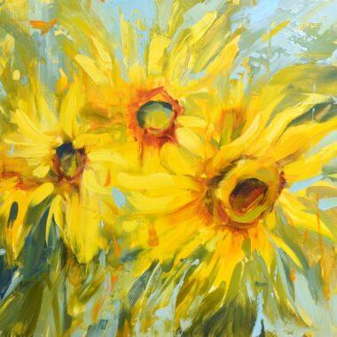 A Golden Trio - Cat Pope